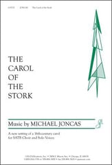 The Carol of the Stork SATB choral sheet music cover